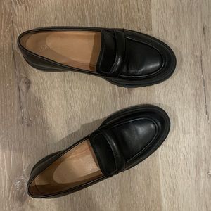 Madewell Bradley Lugsole Loafer in Black EUC